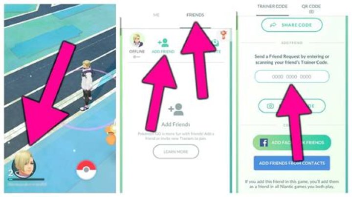 How to add friend on pokemon go