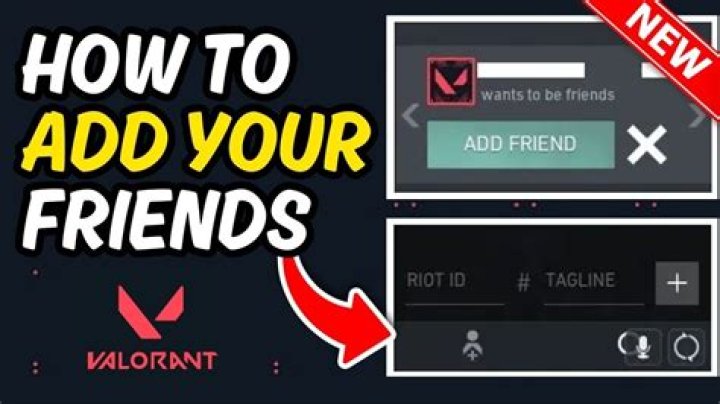 How to add friends in valorant