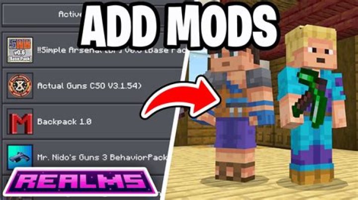 How to add mods to a minecraft realm