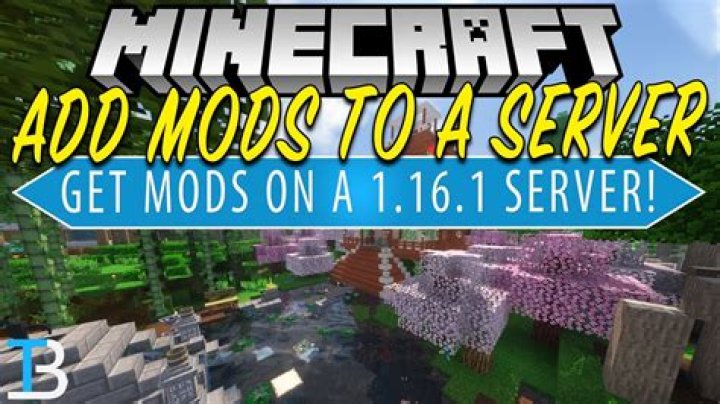 How to add mods to my minecraft server