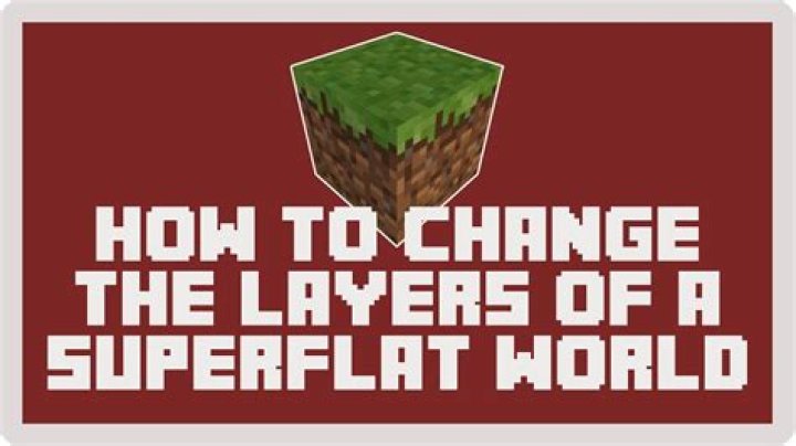 How to add more layers in minecraft superflat