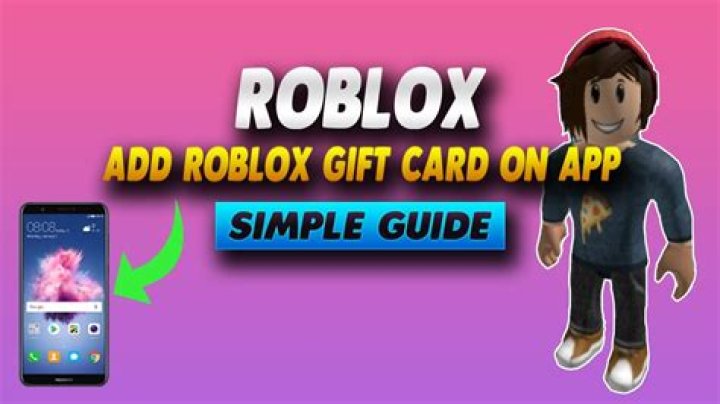 How to add roblox gift card on iphone