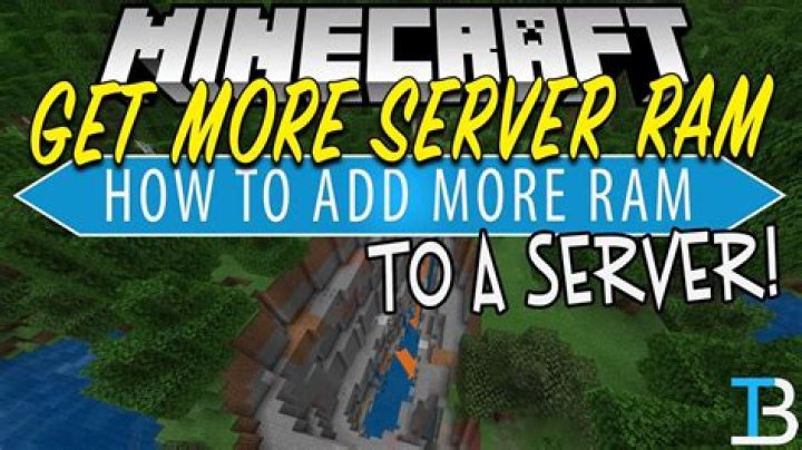 How to allow more ram for minecraft server