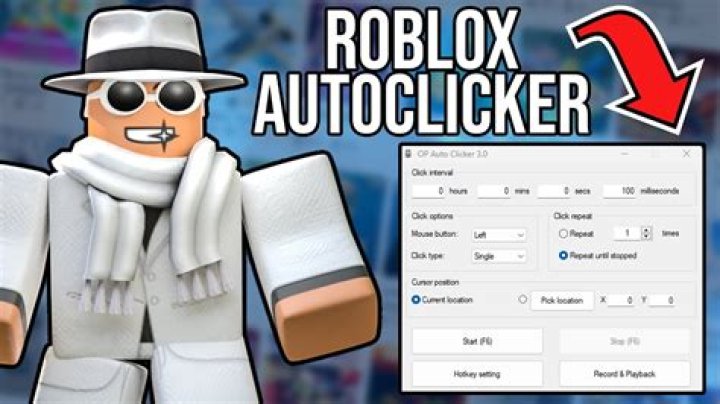 How to auto click in roblox