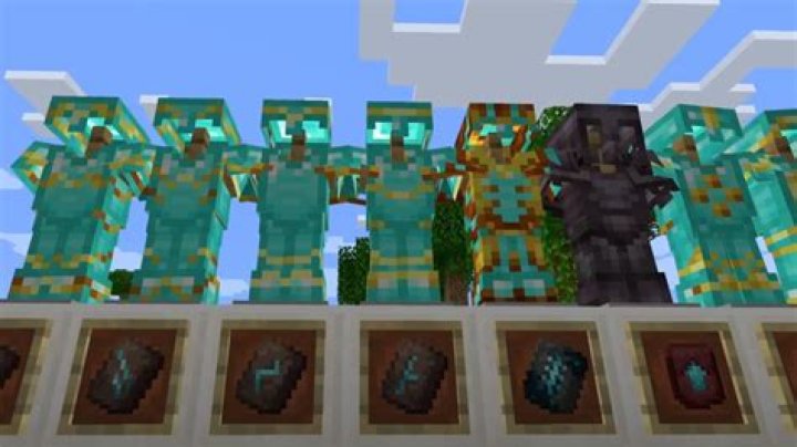 How to automatically put on armor in minecraft