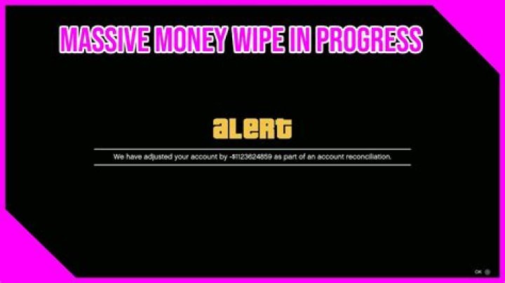 How to avoid money wipe gta 5