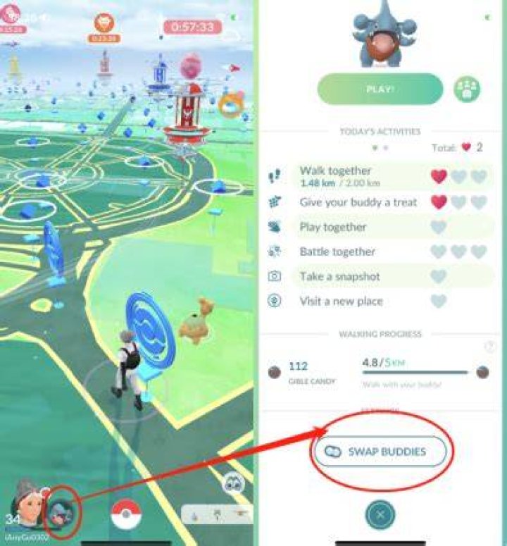 How to battle with buddy pokemon go
