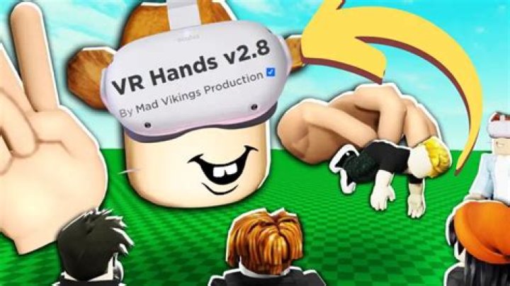 How to be a vr person in vr hands roblox