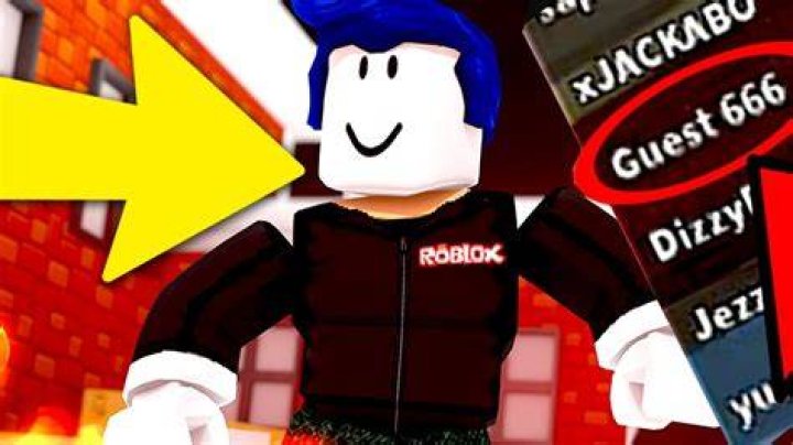 How to be guest 666 in roblox