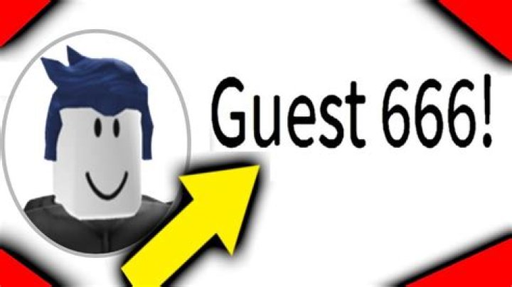 How to be guest 666 on roblox