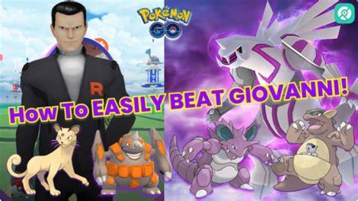 How to beat giovanni july 2021 pokemon go