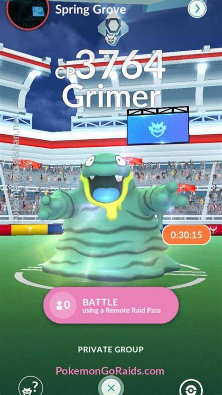 How to beat grimer in pokemon go