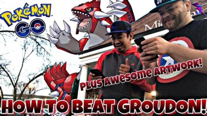 How to beat groudon in pokemon go