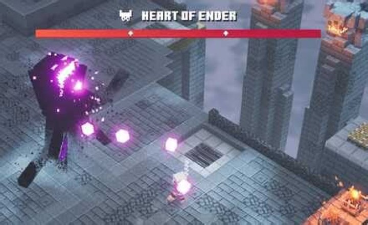 How to beat heart of ender minecraft dungeons