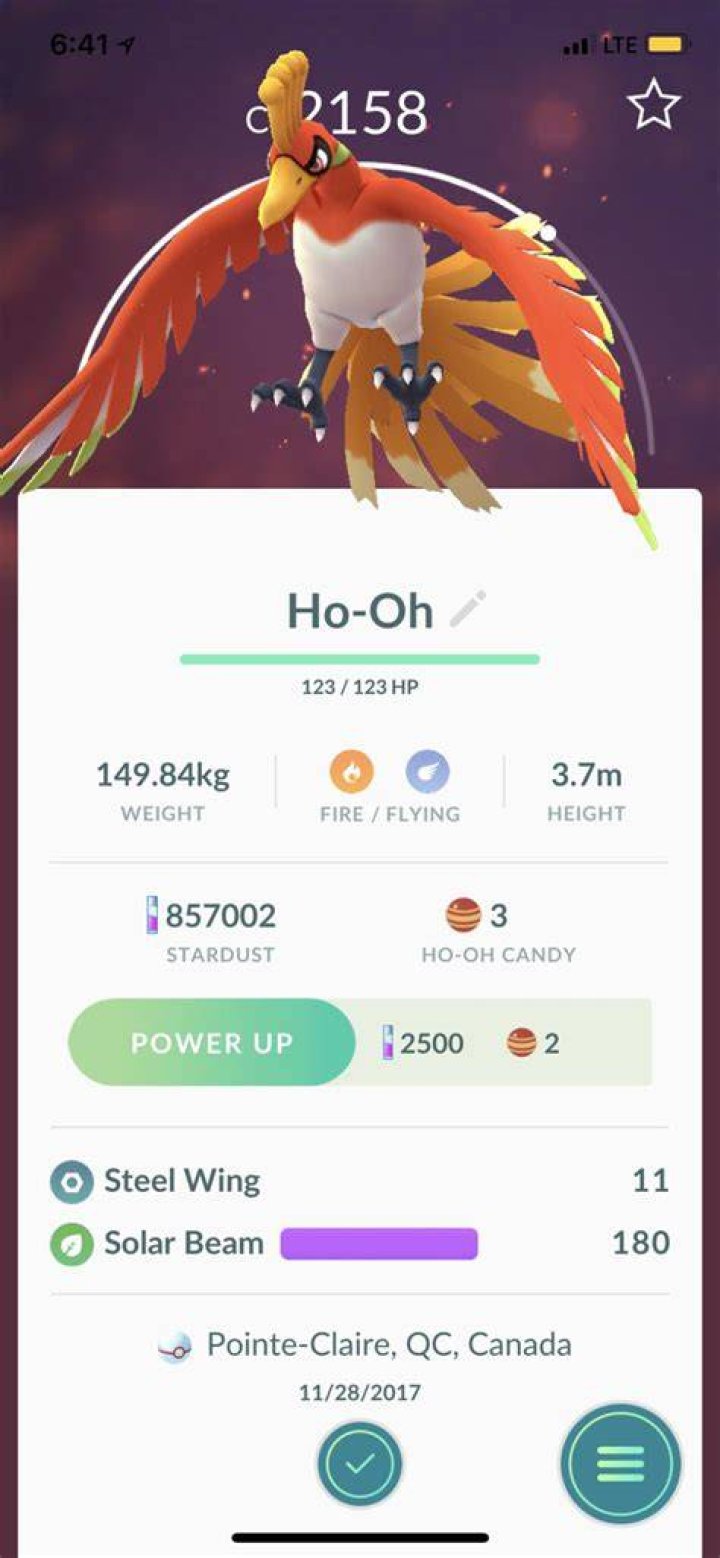 How to beat ho oh in pokemon go