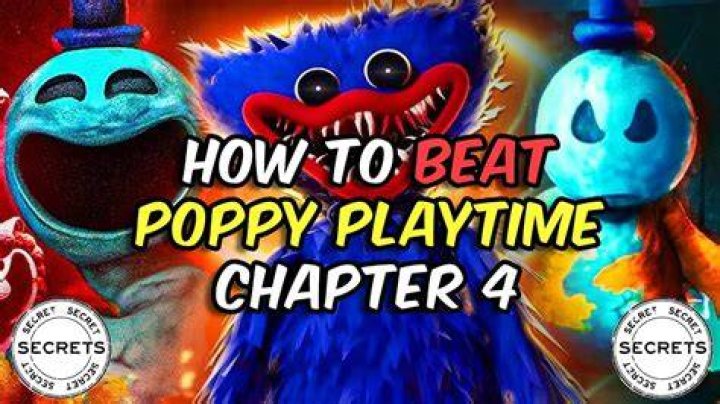How to beat poppy playtime roblox