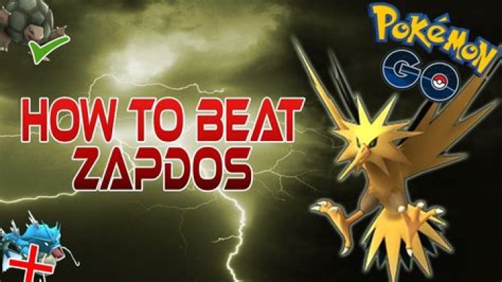 How to beat zapdos pokemon go