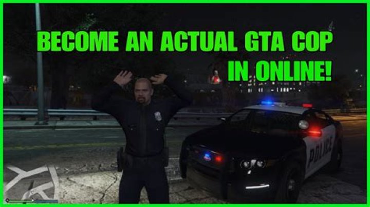 How to become a cop in gta v online