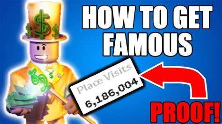 How to become famous on roblox