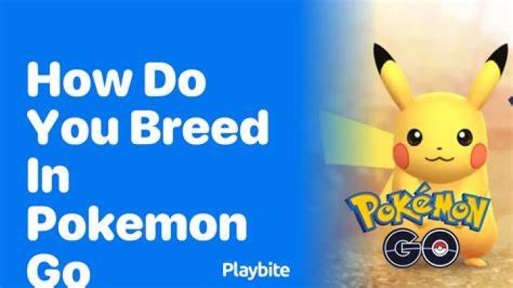 How to breed in pokemon go
