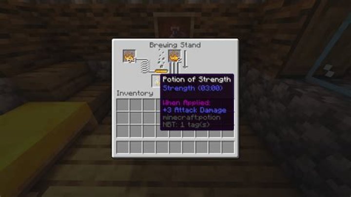 How to brew a strength potion in minecraft