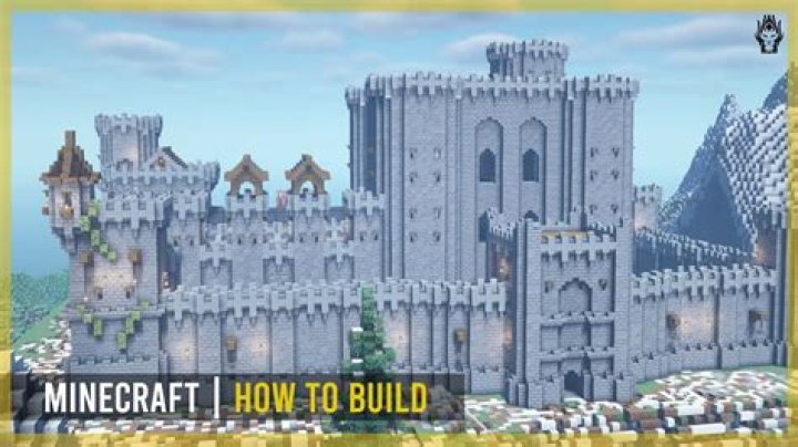 How to build a big castle in minecraft