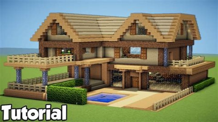 How to build a big house in minecraft