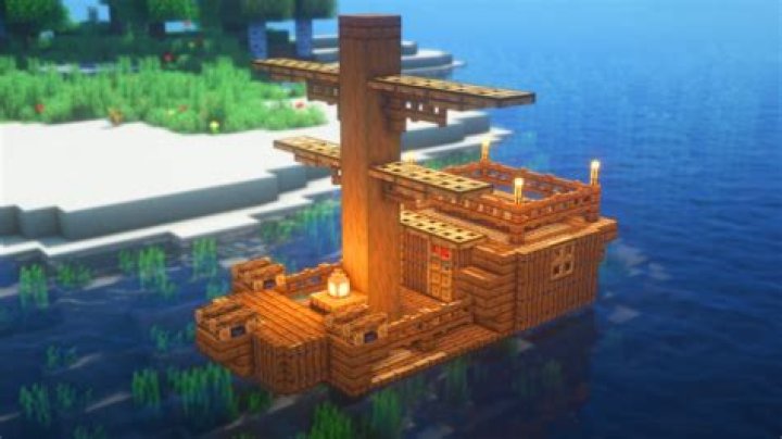 How to build a boat in minecraft pe