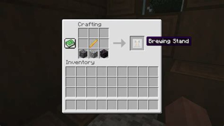 How to build a brewing stand in minecraft