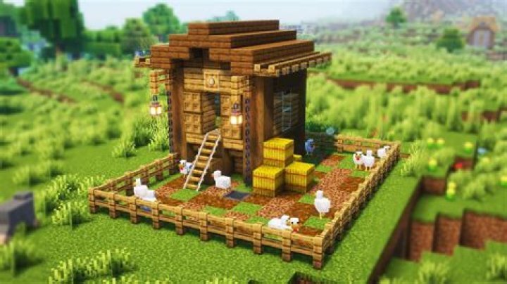 How to build a chicken coop in minecraft