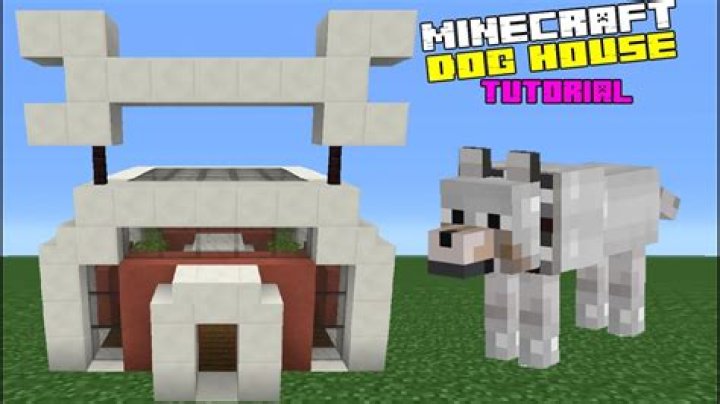 How to build a dog house in minecraft