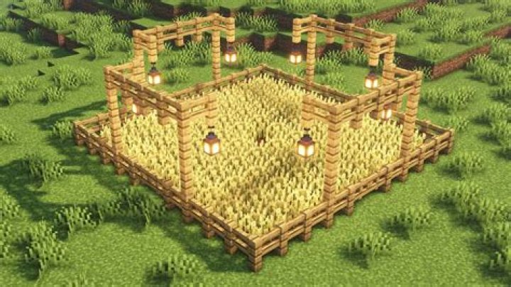 How to build a farm in minecraft pe