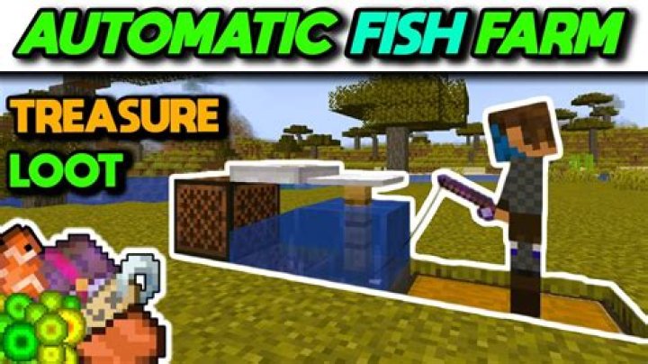 How to build a fishing farm in minecraft