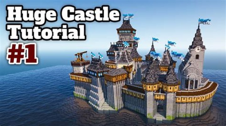 How to build a huge castle in minecraft