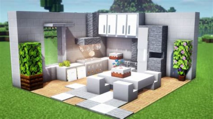 How to build a kitchen in minecraft pe