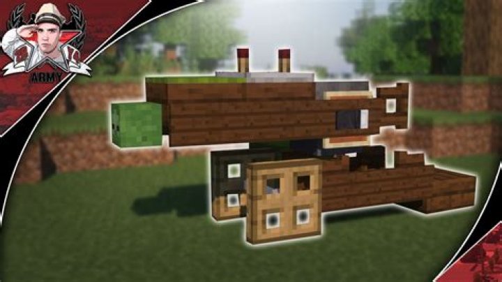 How to build a machine gun in minecraft