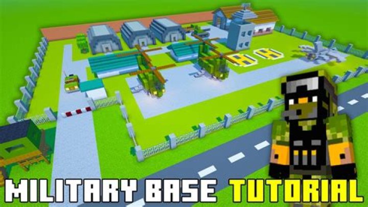 How to build a military base in minecraft