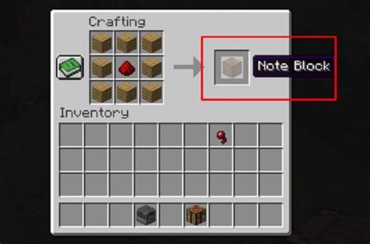 How to build a note block in minecraft