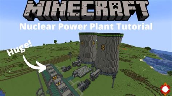 How to build a nuclear reactor in minecraft