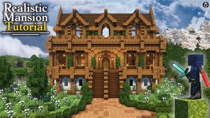 How to build a realistic mansion in minecraft