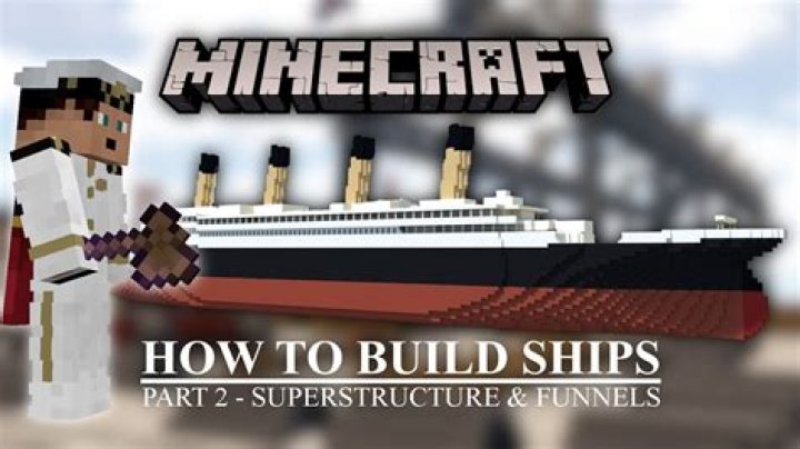 How to build a ship in minecraft pe
