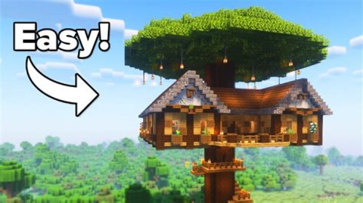 How to build a treehouse in minecraft pe
