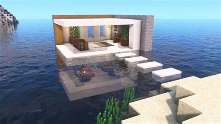 How to build a underwater house in minecraft