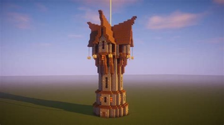 How to build a wizard tower in minecraft