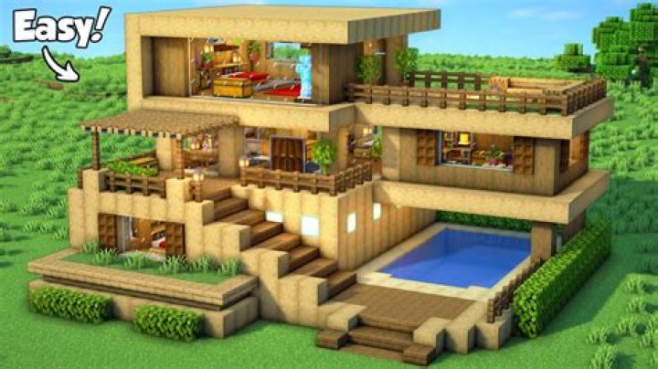 How to build a wooden house in minecraft