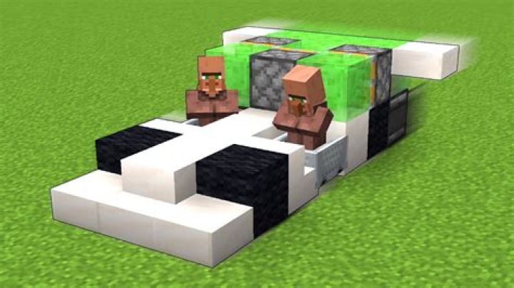 How to build a working car in minecraft