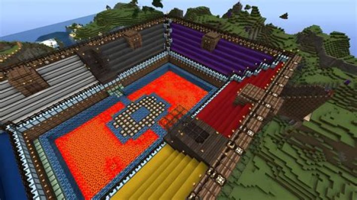 How to build a wwe arena in minecraft