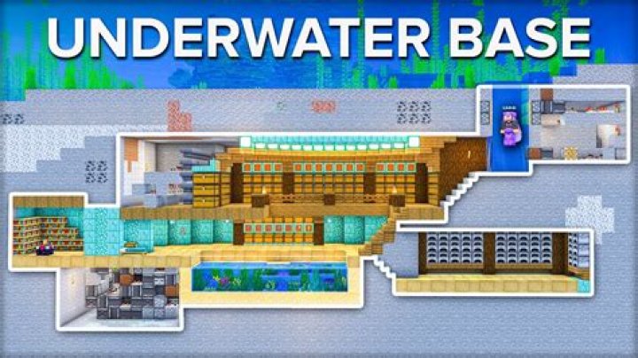 How to build an underwater base in minecraft