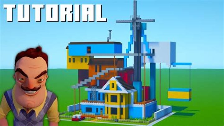 How to build hello neighbor’s house in minecraft