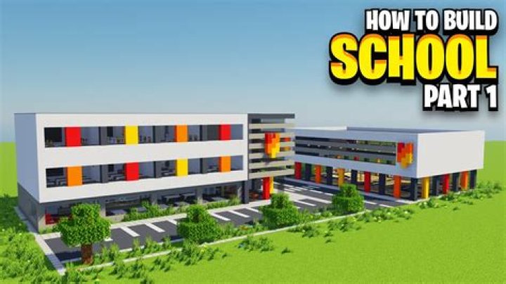 How to build yandere high school in minecraft